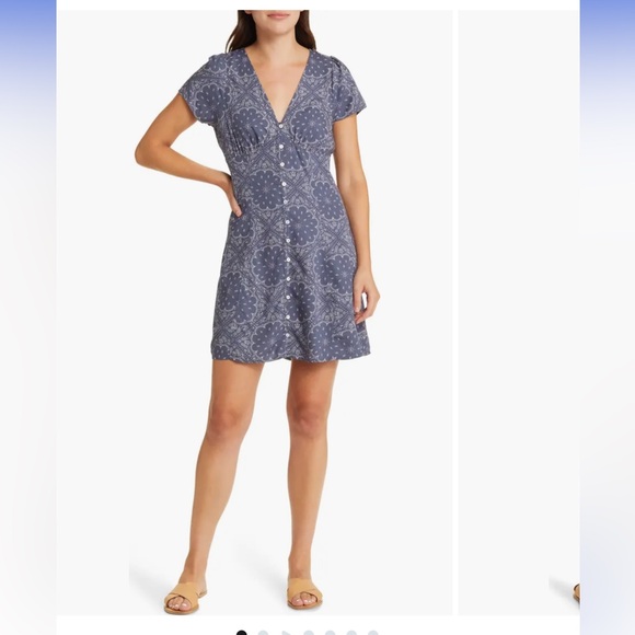 Madewell Purple Mini Dress - Picture 8 of 10